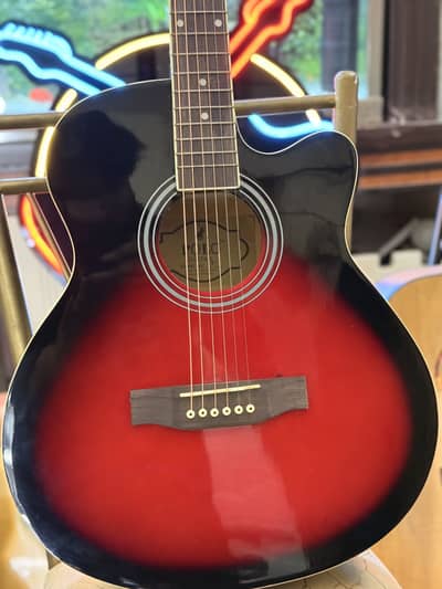 New professional Guitar with bag nd accessories