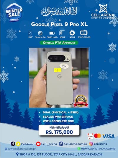 Winter Sale Google Pixel 9 Pro XL 9 Pro Approved - CELLARENA