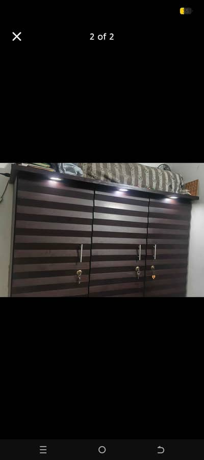 3door wood. wardrobe