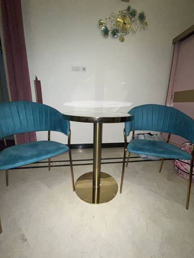 Table and chair