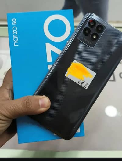 Realme Narzo 50 4.64 10.9 condition Gaming phone box exchange possible