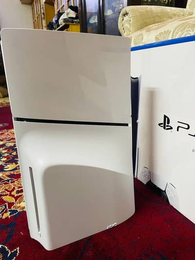 Sony PlayStation PS5 slim 1TB Disk edition with 2 controler full box