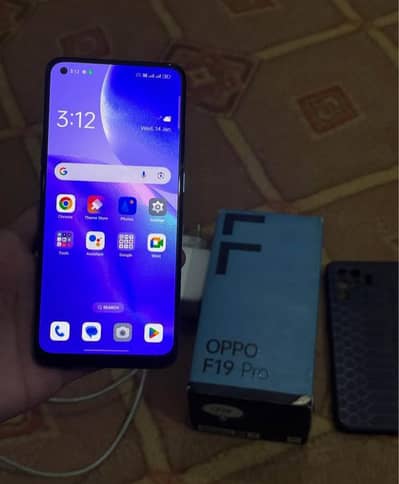 oppo F19 pro 8/256 GB official PTA approved 0309=0097784