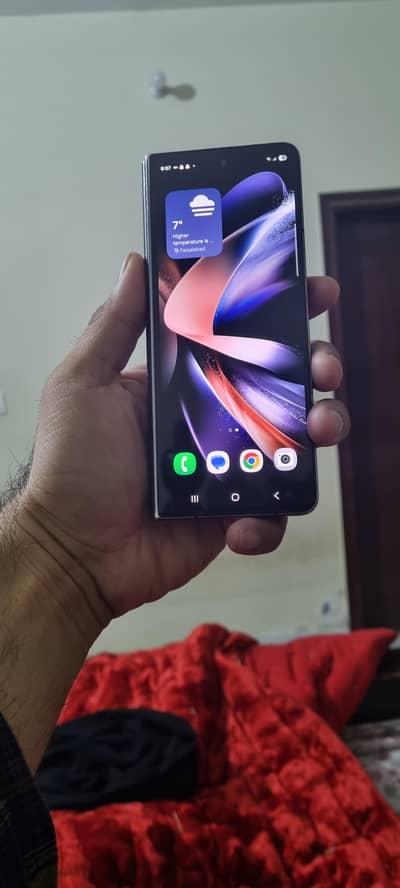 SAMSUNG Z FOLD 4 OUTER OK INNER OFF 12.256GB OFFICIAL PTA DUAL SIM