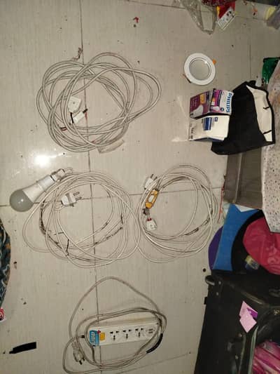 Power Cable 40/0.0076 Copper Extension Cable Wire For AC 220V & DC 12V