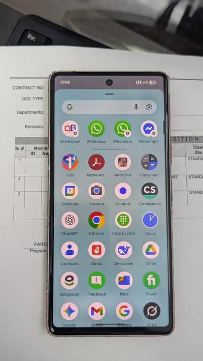 Google Pixel 7 8/128 Dual Sim PTA approved