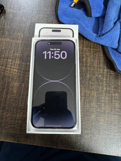 iPHONE 14 PRO MAX COMPLETE BOX