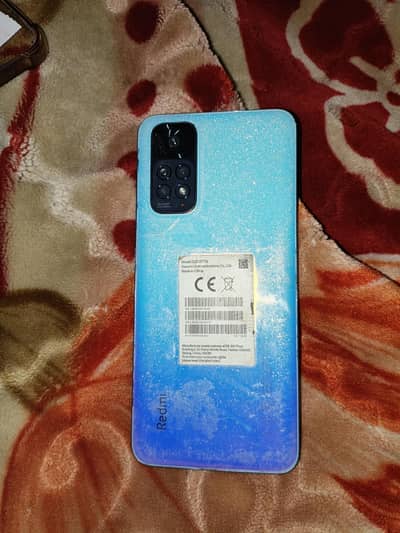 Redmi note 11 6gb 128gb with box
