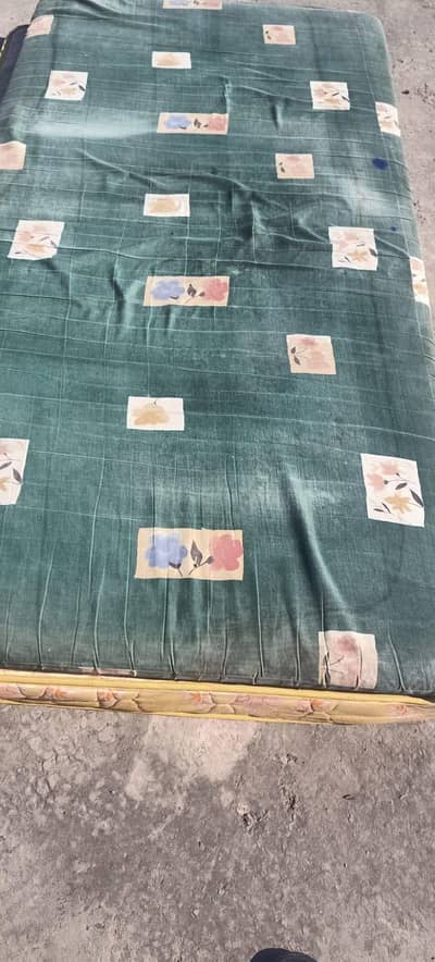 one medicated mattress and 3 foam mattress