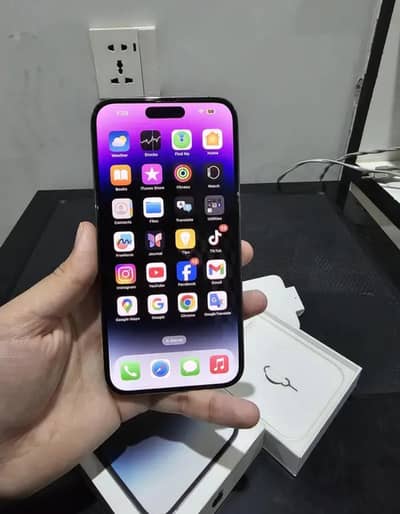 Apple I Phone 14 Pro Max 256GB PTA Approved What's 03246350889