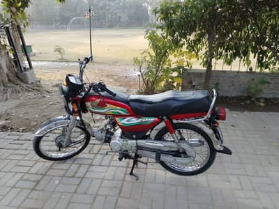 Honda CD 70 2016 Model in working Condition 3 Digit Number