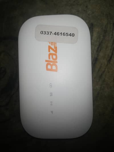 Ufone blaze 4G fast internet ( Portable internet device)