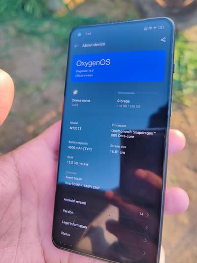 OnePlus 9rt with original box charger