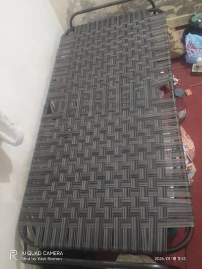 folding cot (charpae) + chair