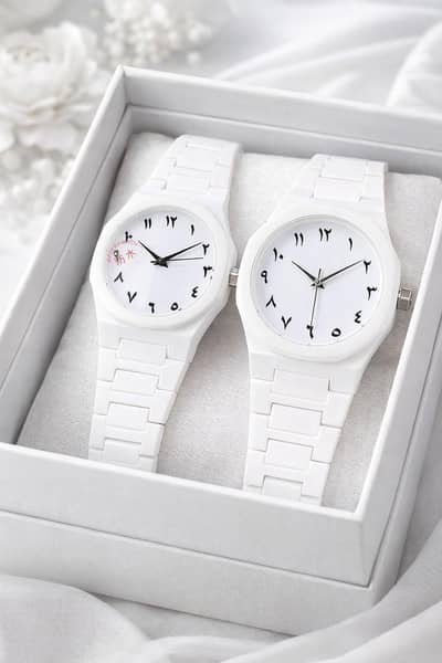 White Aura watch couple 