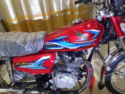 Honda CG 125 model 2024 apl for  03154621462