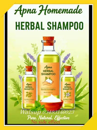 homemade herbal shampoo