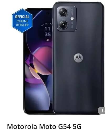 One Handed Mobile Motorola G 54 5G For Cell
