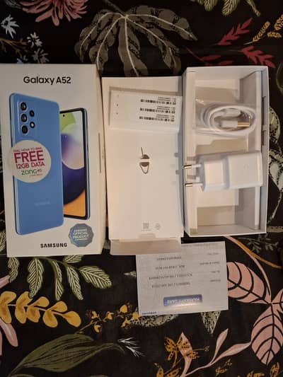 Samsung Mobile A52 New Charger
