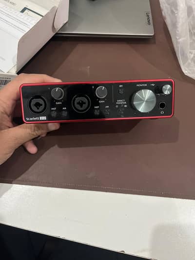 Focusrite Scarlett 2i2 3rd Generation (Studio Interface in Karachi)