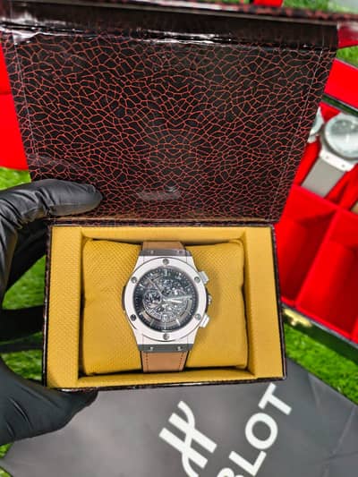 Hublot Watch Pure Leather Belt