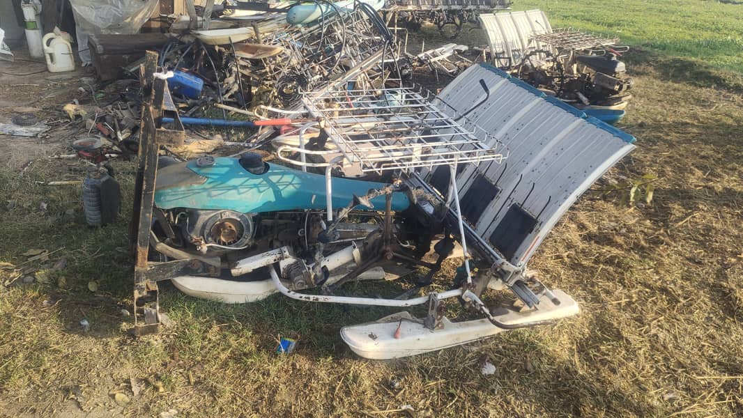 مونجی لگانے والی مشین برائے فروخت۔ بطور سکریپ بھی حاصل کر سکتے ہیں 3