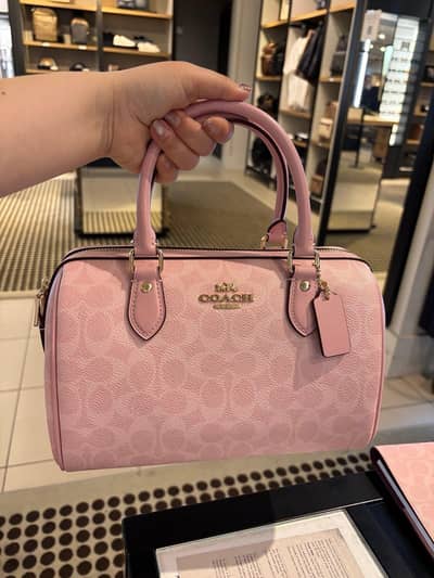 Coach Pink New Crossbody Bag From USA