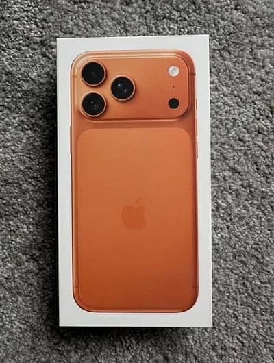 Box pack Iphone 17 pro max LLA (Non-PTA 256 GB) Factory unlock