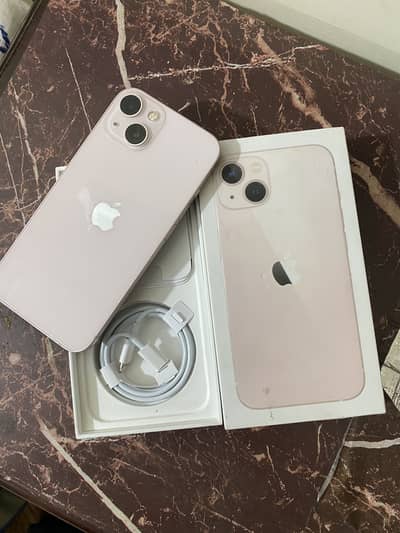 Iphone 13 128gb Jv with Box cable