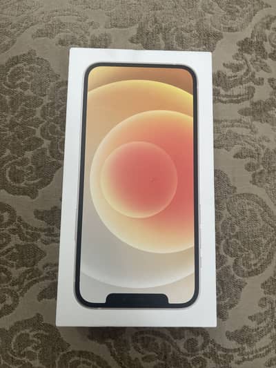 iPhone 12 mint condition with box