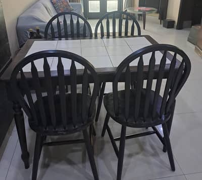 Excellent condition IKEA dining table set