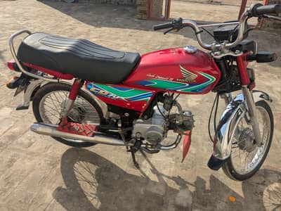 Honda CD 70 18 model , wtsap/call 03,12,64,17,125