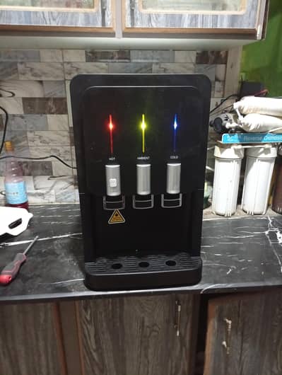 RO Reverse Osmosis Water Filter System 7 Stage Dispancer Hot & Cold