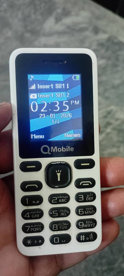 Qmobile keypad ,urgent sale. 03196263273