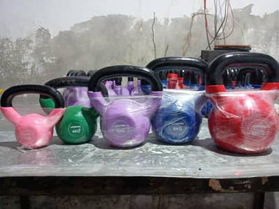 Dumbell And Plates Kettlebell
