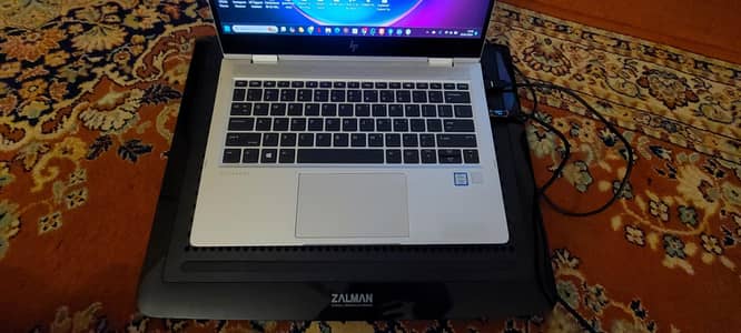 Wireless Mouse Keyboard USB Hub Cooling Pad