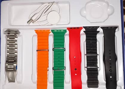 Original Smart Watches Straps Available For Sale, 3 pairs and Charger.