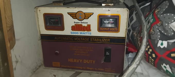 Super Allied 5000 Watts Stabilizer