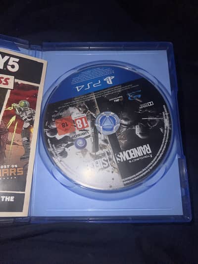 AC Valhalla and Rainbow Six Siege For Sale (PS4).