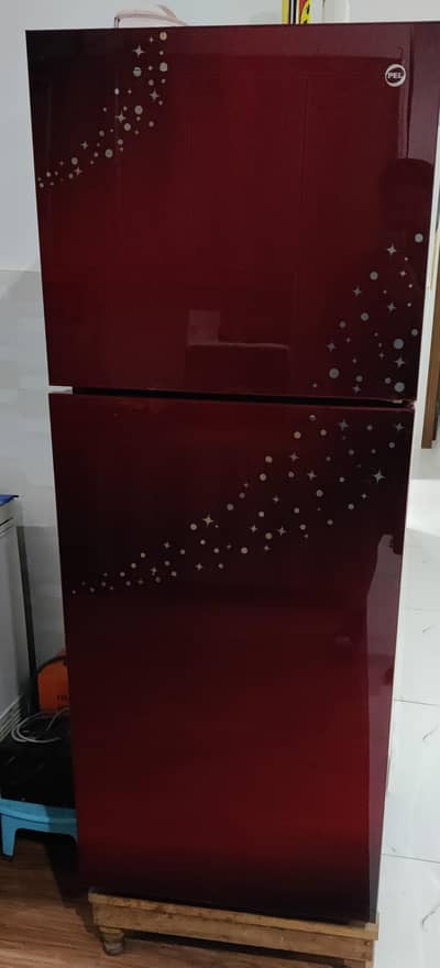 Pel Fridge Glass door 14 cubic Few months  used