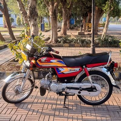 Honda CD 70 Red 21-06-2025 | 1st Owner