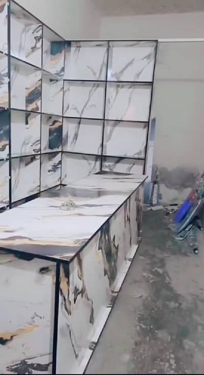 3 Racks and 1 Counter brand new condition very reasonable price