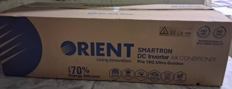 Orient AC DC inverter 1.5 ton Smartron pro 18G T3 technology 99.9% cop