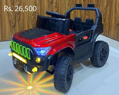 Kids electric jeep rechargeable Big size