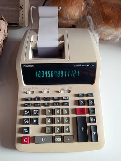 Casio printing Calculator (DR-140TM)