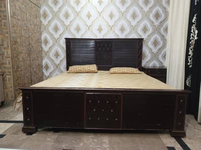 Bed set and Two side table