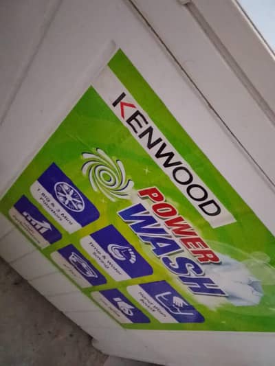 Kenwood washing machine and spinner