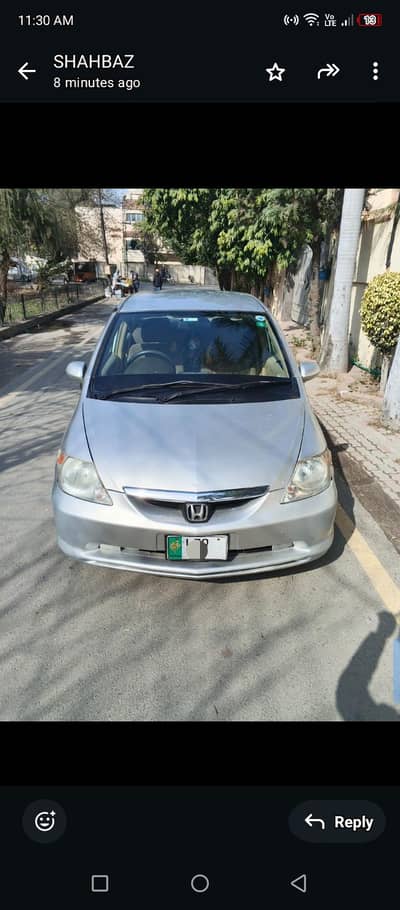 honda city 5 vireo