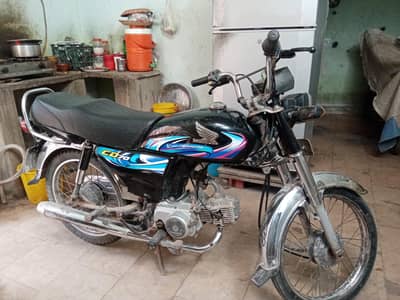 Honda 70cc 2024 ke 5th month Karachi number