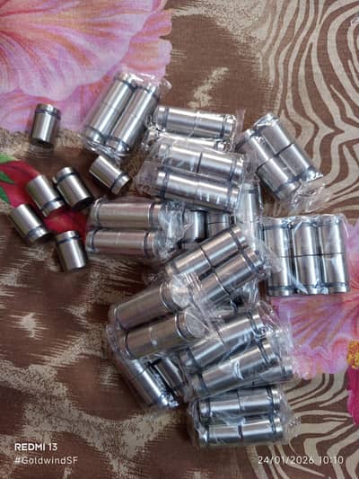 4 pc Stainless steel spacers 1 inch Metal spacer for Glass and Acrylic